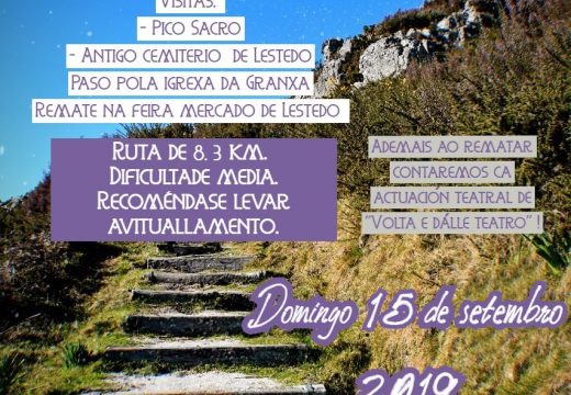 Boqueixón organiza un roteiro guiado pola contorna do Pico Sacro o 15 de setembro